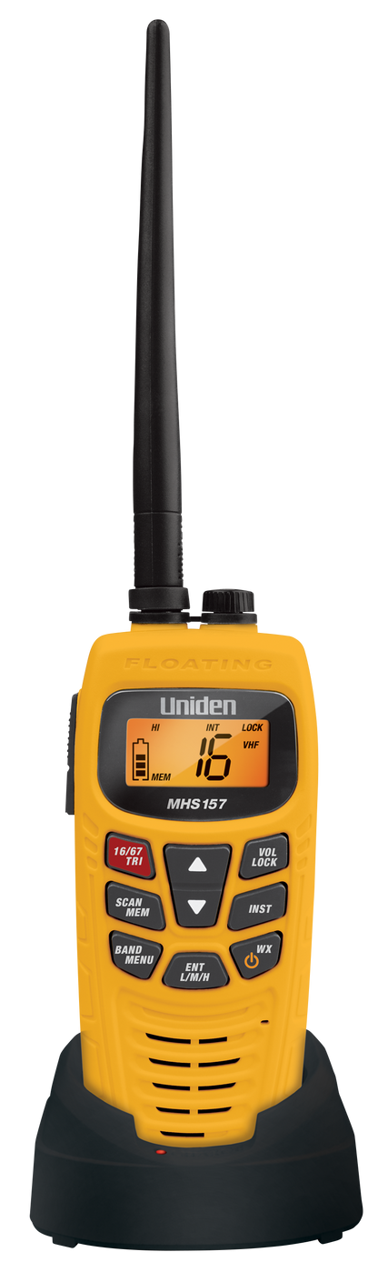 Uniden VHF 5W UHF 2.5W Handheld Radio MHS157