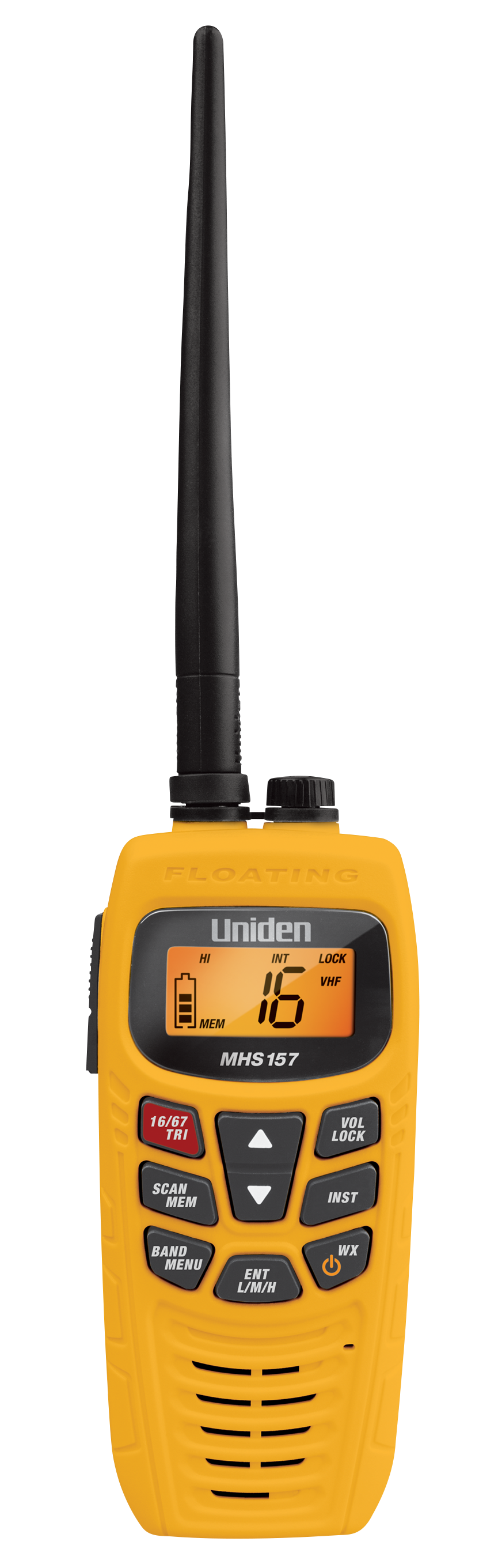 Uniden VHF 5W UHF 2.5W Handheld Radio MHS157
