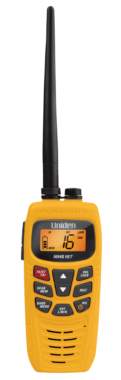 Uniden VHF 5W UHF 2.5W Handheld Radio MHS157