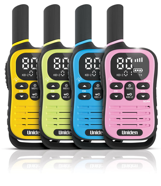 Uniden 80CH UHF Hand Held 4PK 0.5W UH45-4MAX
