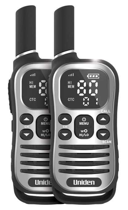 Uniden 80CH UHF 1W Handheld Radio Twin Pack UH610-2MAX