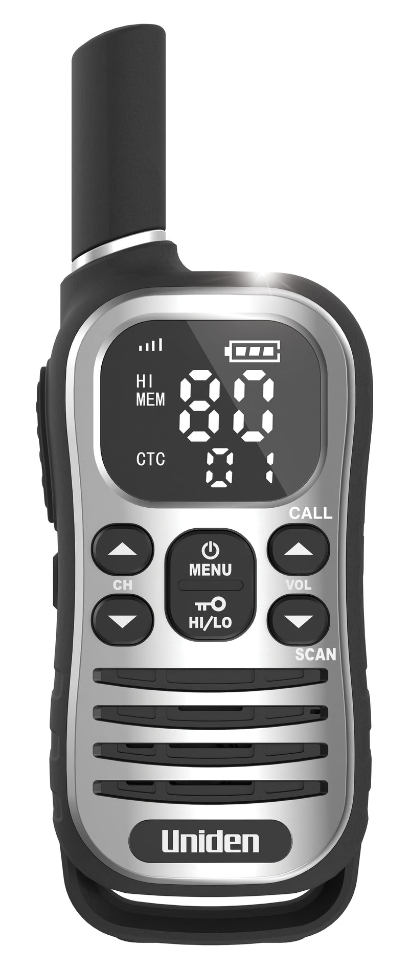 Uniden 80CH UHF 1W Handheld Radio Single UH610-MAX