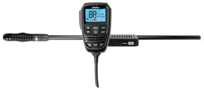 Uniden 80CH UHF CB Mobile LCD Microphone AT880 Twin Antenna Value Pack X76VP