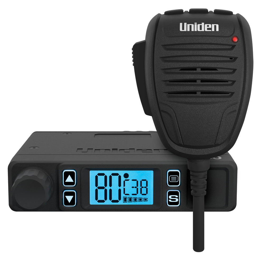 Uniden 80ch 5w Compact Uhf Cb Mobile X80