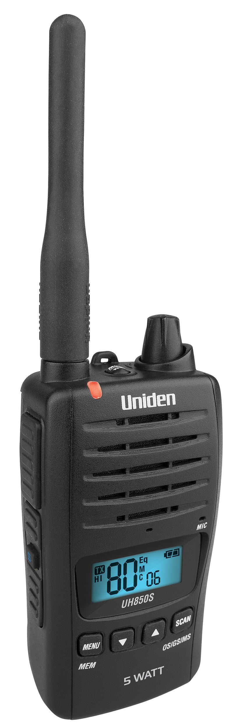 UNIDEN 5 Watt Waterproof Handheld UHF UH850S