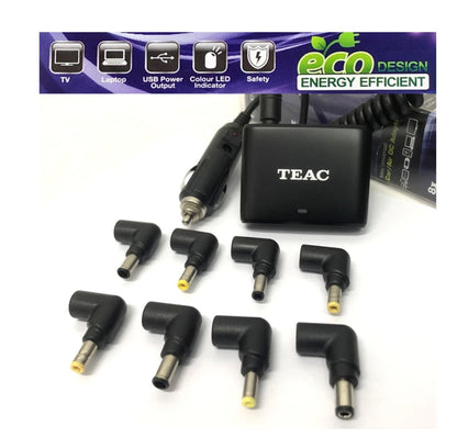 Universal Laptop 12v DC 90w Charger Adapter Auto Voltage Switch 15v - 19.5v MCA62