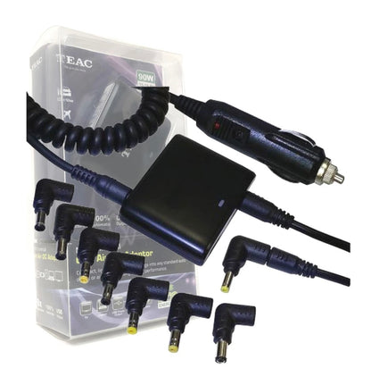 Universal Laptop 12v DC 90w Charger Adapter Auto Voltage Switch 15v - 19.5v MCA62
