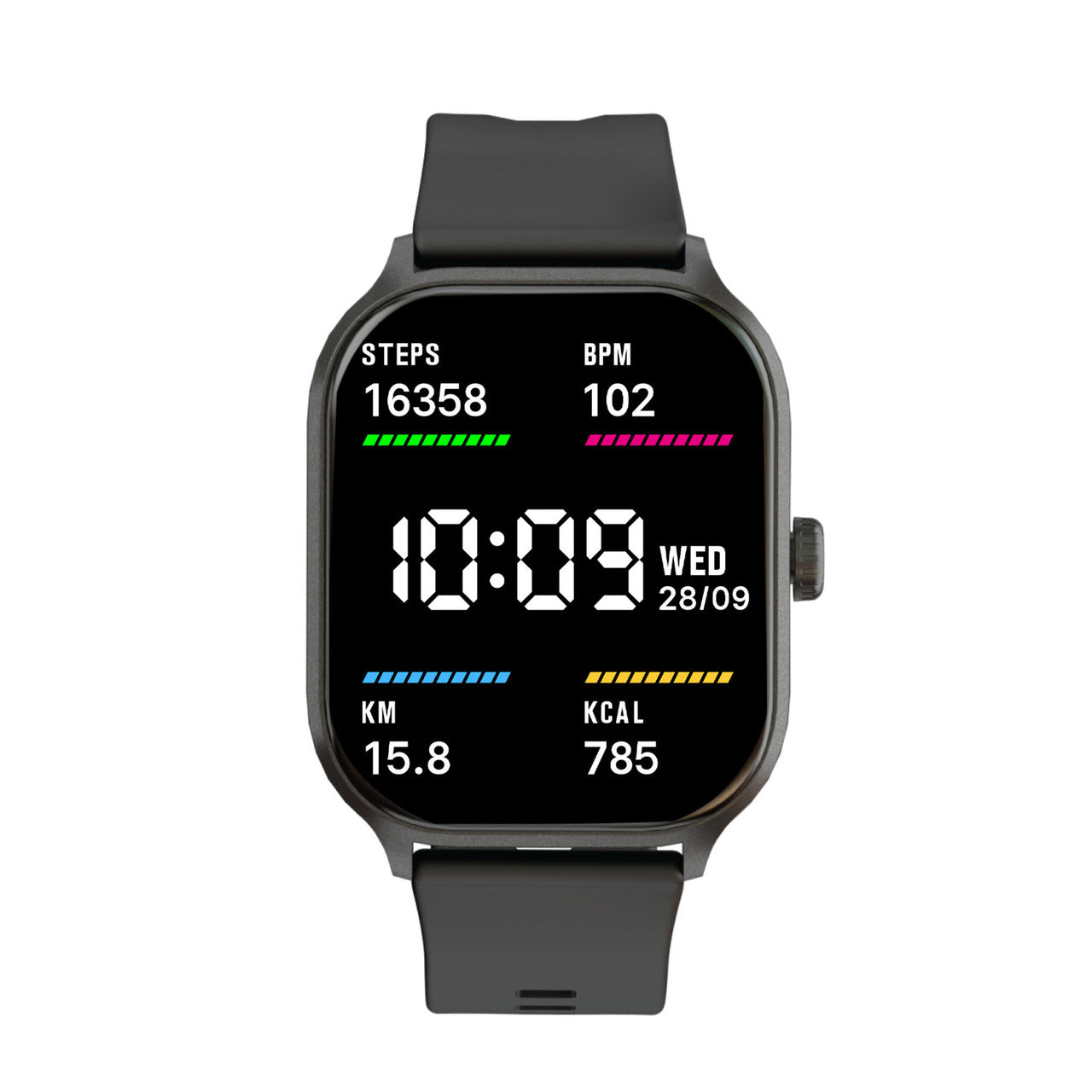 Laser V-fitness Smart Watch Touch Screen Black VF-M4BLK-979