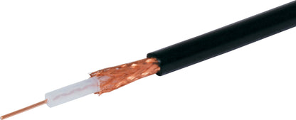 Coaxial Cable RG58C/U 50 Ohm Solid Core Mil Spec Sold by the Meter W2229