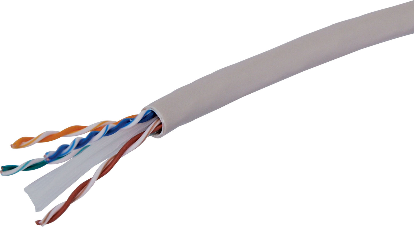 Data Cable Cat6A U/UTP LAN Grey Sold by the Meter WR7193
