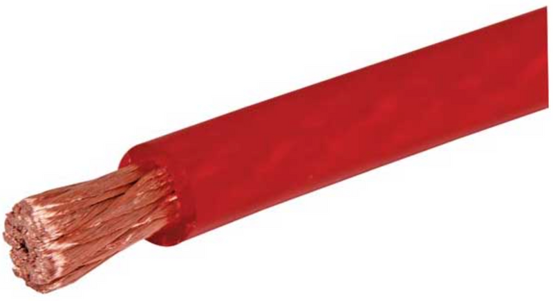 Power Cable 0AWG 250A Red - Sold per metre  W4190A