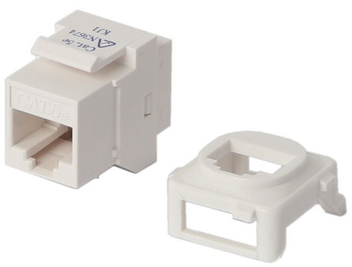 RJ45 Cat6 Keystone Coupler Clipsal Compatible WPI242