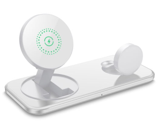 Wireless Charging Stand Magnetic Foldable Phone Watch Earbuds TD2325AW