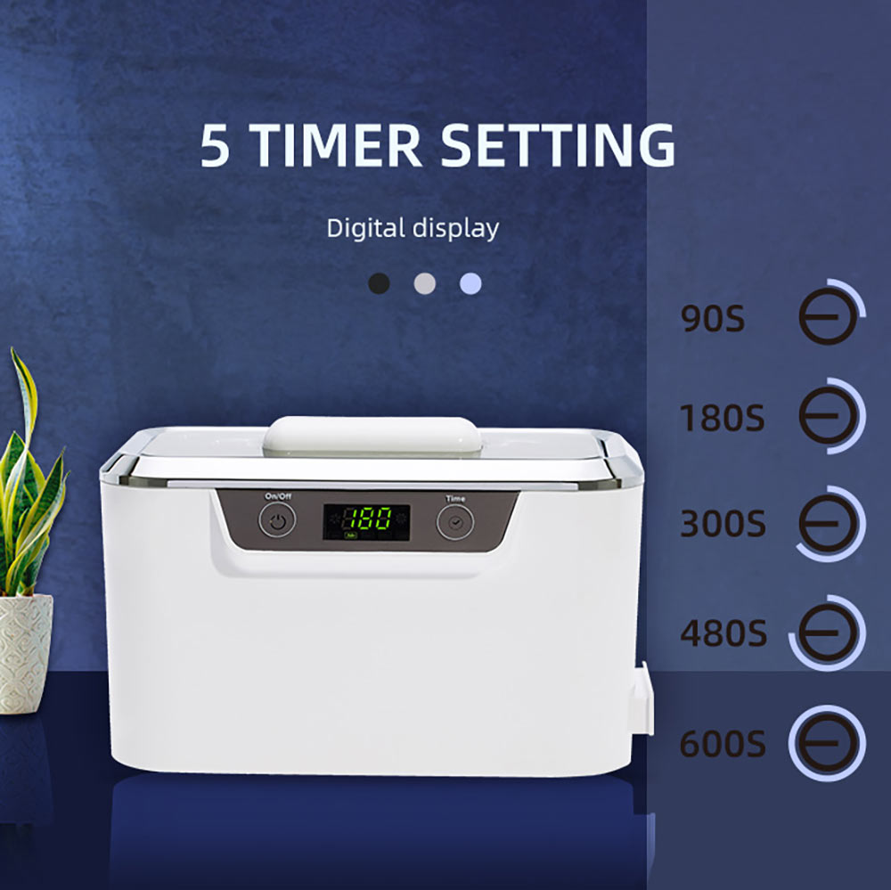 Ultrasonic Cleaner 60W Deluxe Digital Display X0103A