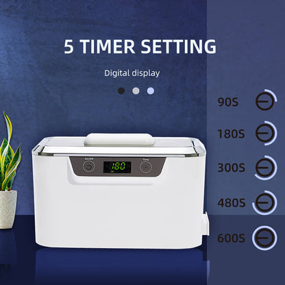 Ultrasonic Cleaner 60W Deluxe Digital Display X0103A
