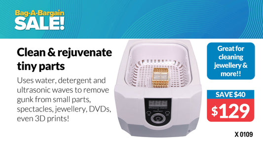 Ultra Sonic Cleaner 70W Digital Display 1400ml X0109