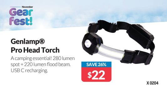 Torch Headlamp 280 Lumen Multi Function X0204