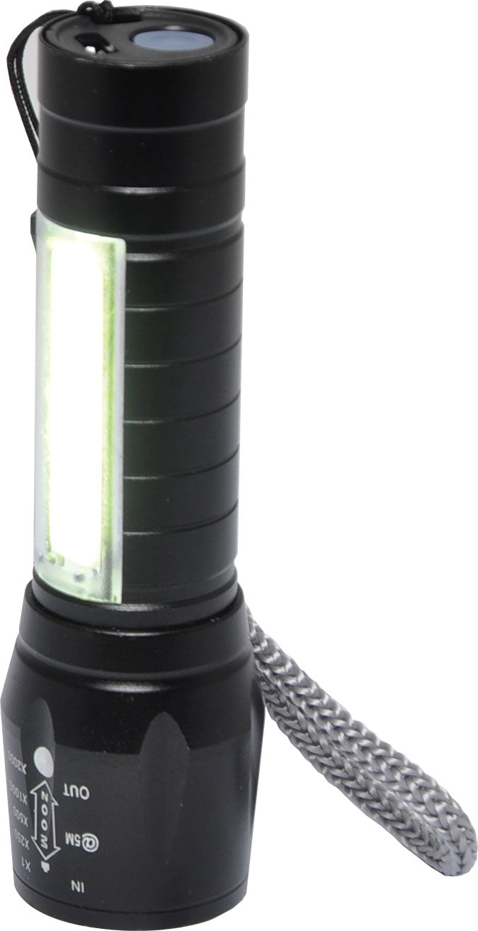 Torch And Lantern Hand Held 3W LED USB X0209B