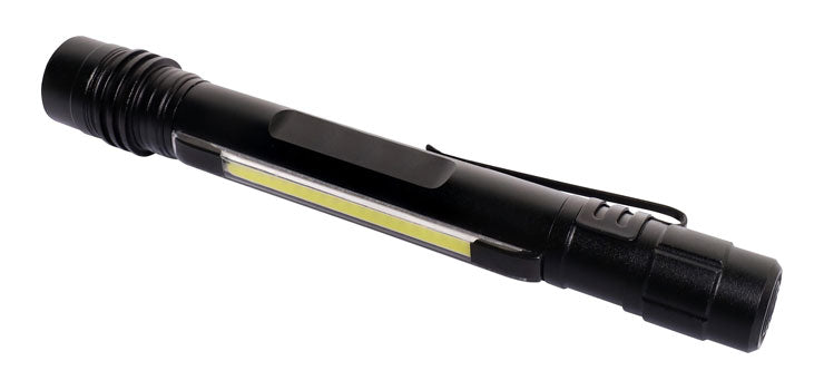 Aluminium 3w Led Pen Torch With Lantern X0235