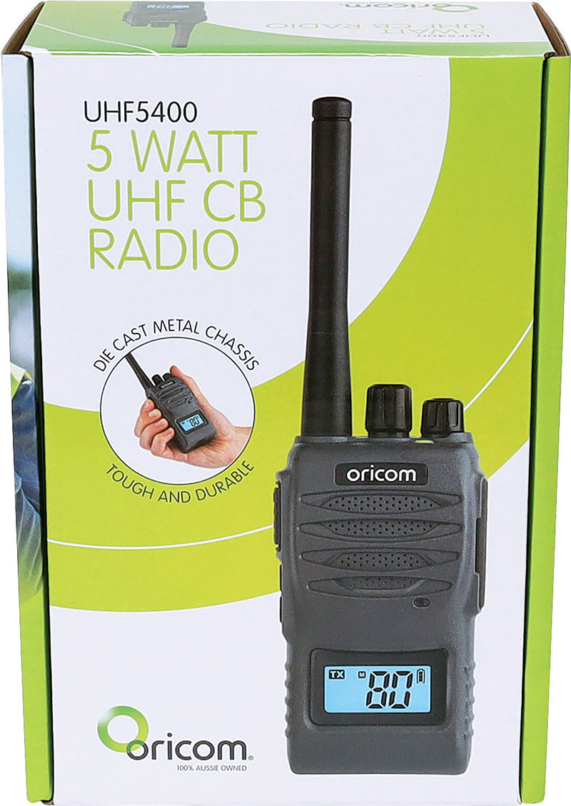 UHF5400 80ch 5w Handheld c Transceiver X0576