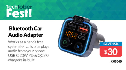 Hands Free Bluetooth Car Kit X0604D