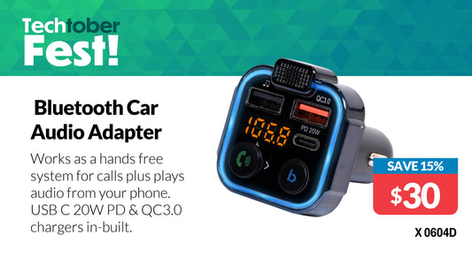 Hands Free Bluetooth Car Kit X0604D