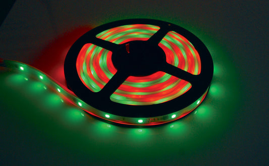 Flexible LED Strip Lights IP67 5050 RGB Magic 12 Volt LED Strip Light 5m Roll X3216A