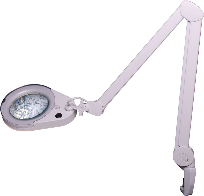 Magnifying Lamp LED Desk Mount 130mm 3 Diopter X4200