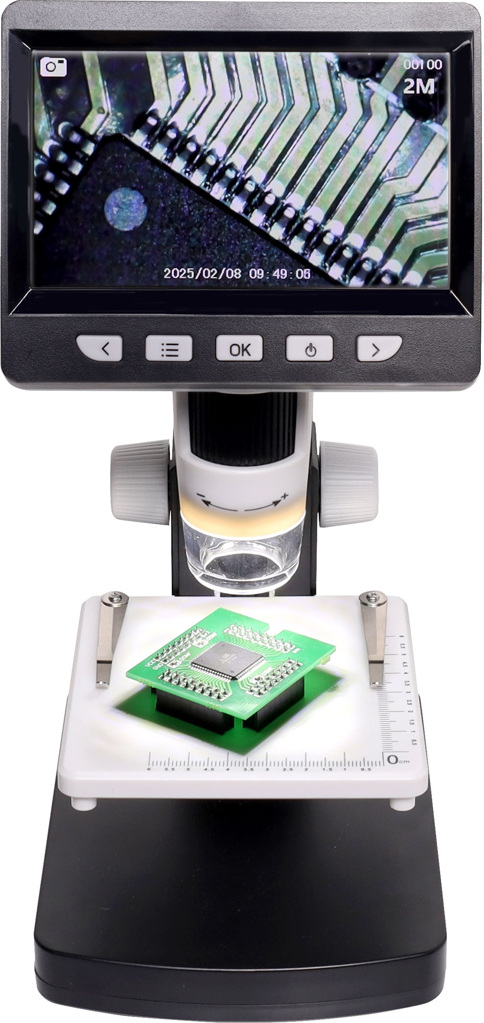 Portable Digital Microscope With 4.3” Screen X4300B