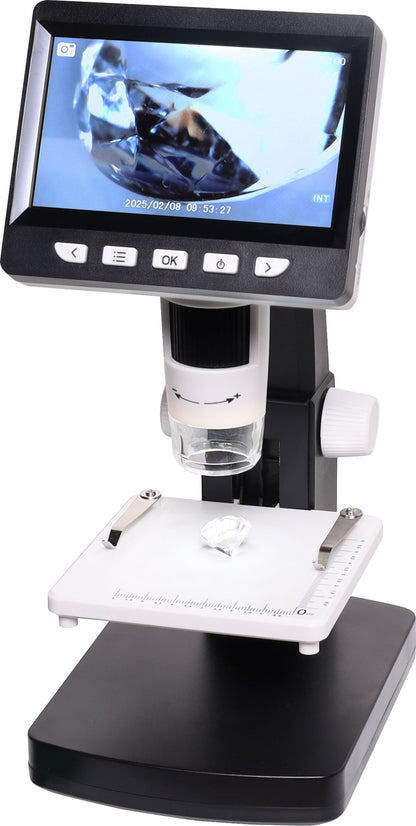 Portable Digital Microscope With 4.3” Screen X4300B