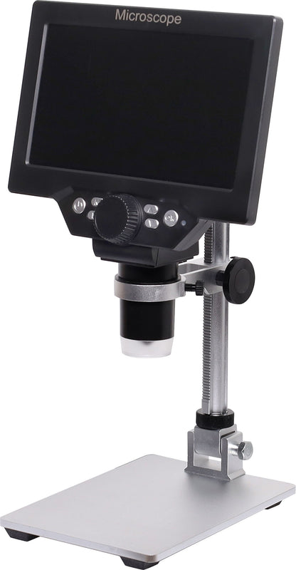 Microscope HD Digital 7" Screen 12mp Cam 1200x X4306A