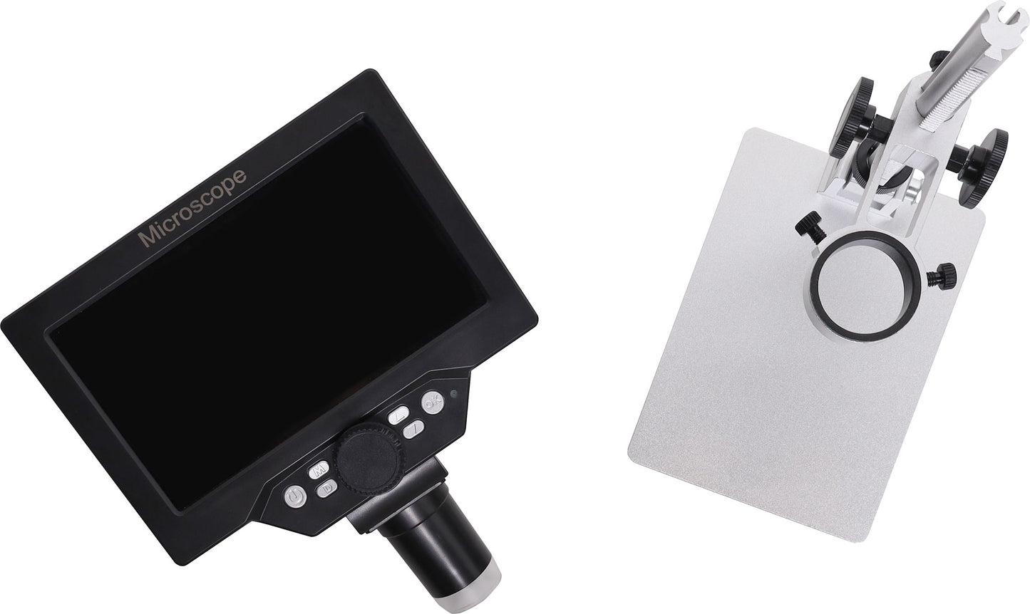 Microscope HD Digital 7" Screen 12mp Cam 1200x X4306A