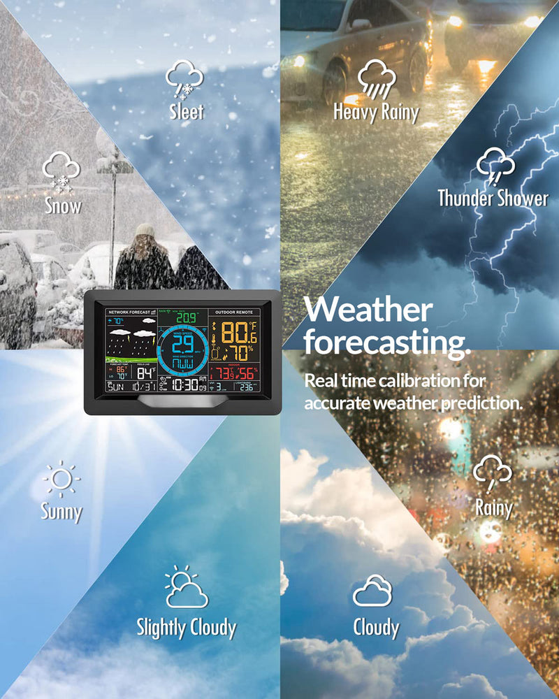 Weather Station Wireless Wi-Fi Home X7063