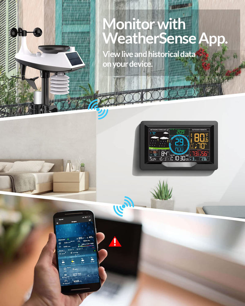 Weather Station Wireless Wi-Fi Home X7063