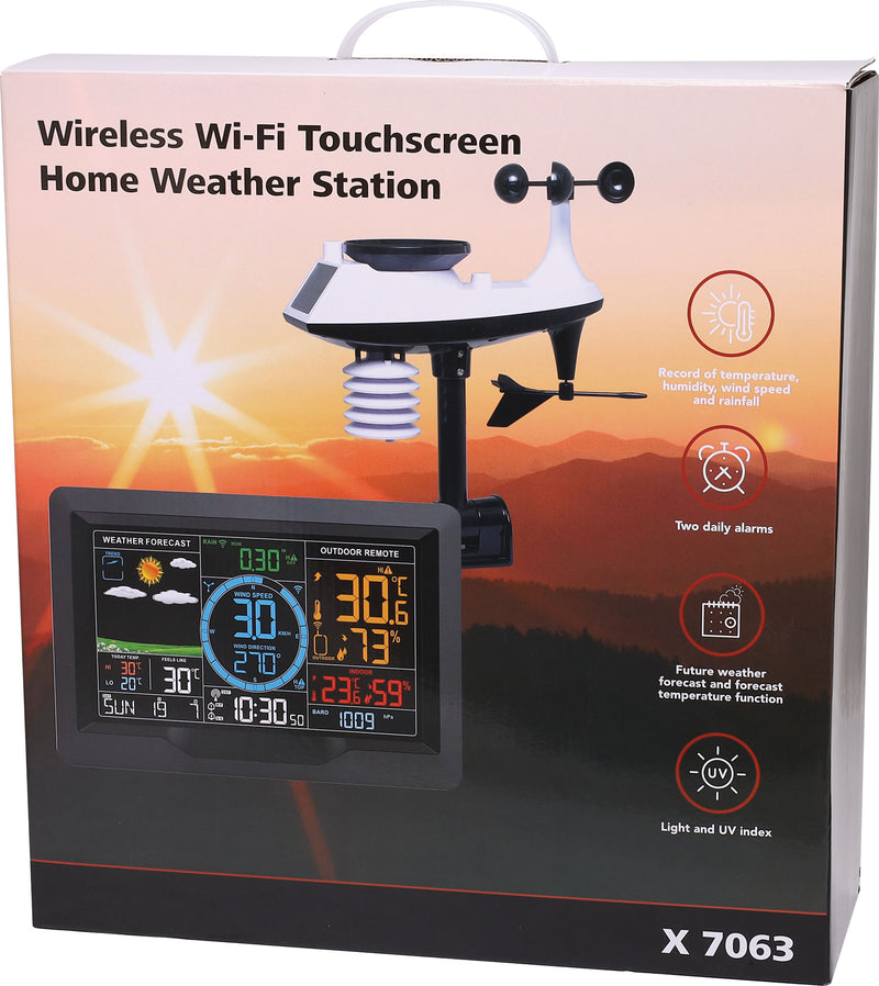 Weather Station Wireless Wi-Fi Home X7063