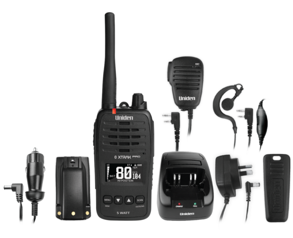 Uniden UHF 5W XTRAK 50 Pro Hand Held UHF Radio XTRAK50PRO