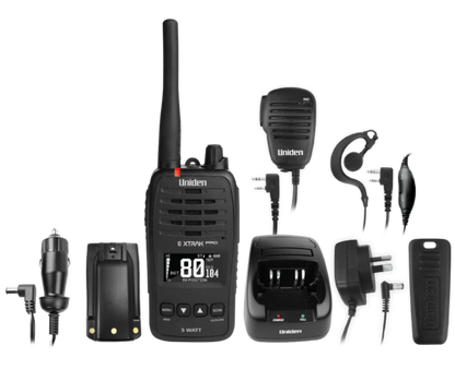 Uniden UHF 5W XTRAK 50 Pro Hand Held UHF Radio XTRAK50PRO
