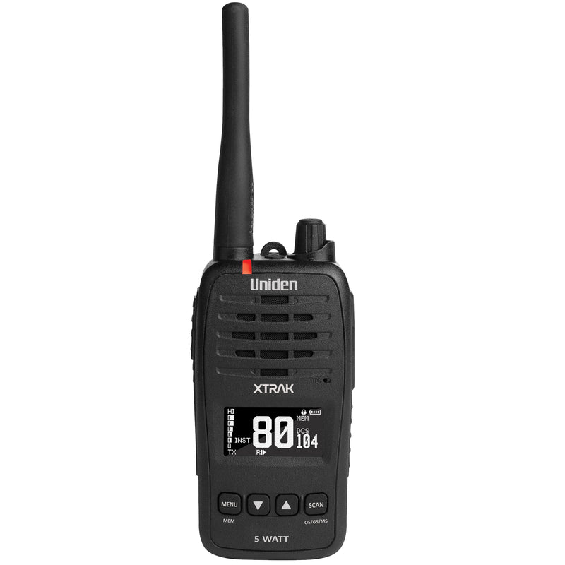 Uniden UHF 5w Handheld 80ch Radio XTRAK50