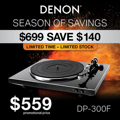 Denon DP-300F Fully Automatic Analog Turntable DP-300F