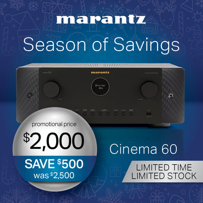 Marantz Premium 7.2 CHANNEL AV Receiver CINEMA60