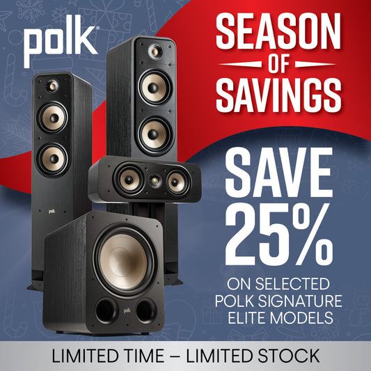 Polk Audio Signature Elite ES20 Bookshelf Speakers SIGS20ELBK