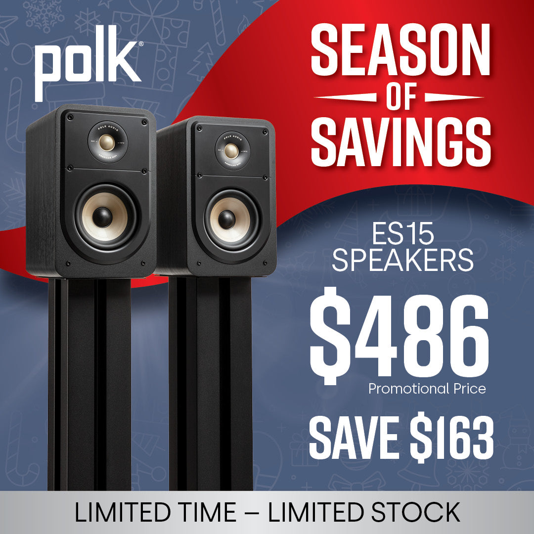 Polk Audio Signature Elite ES15 Bookshelf Speakers Pair SIGS15ELBK