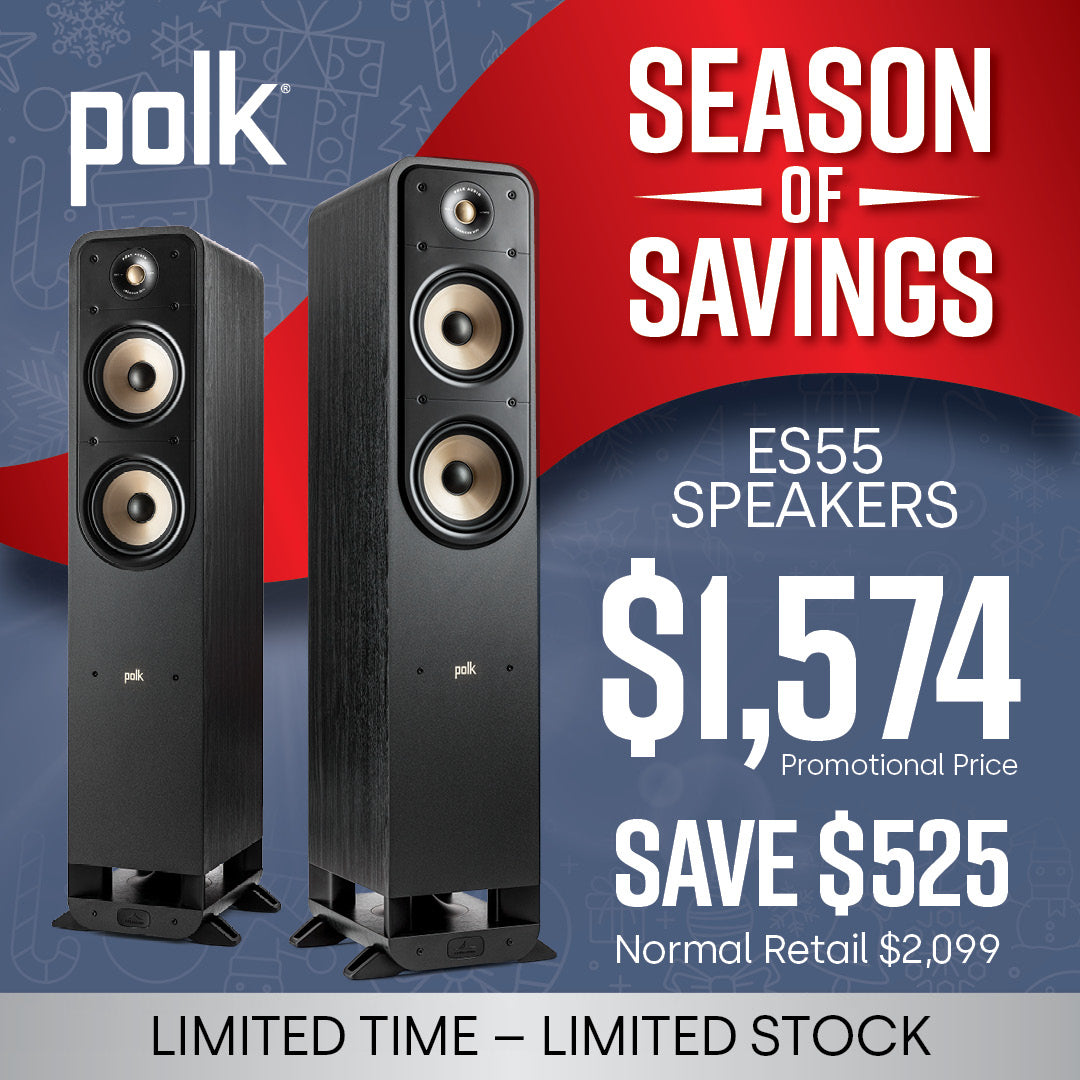 Polk Audio Signature Elite ES55 Floorstanding Speakers (Pair) SIGS55ELBK