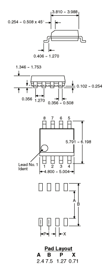Integrated Circuits LM358D Dual Op Amp PK 2 Y2011