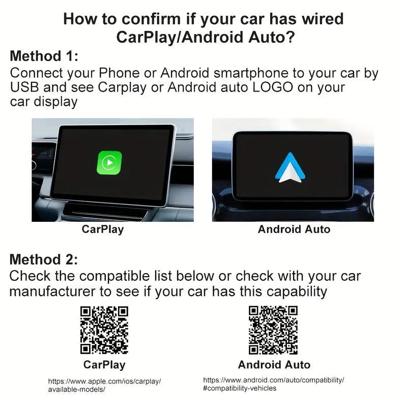 Carplay & Android Auto Wireless USB Adapter YW3439061