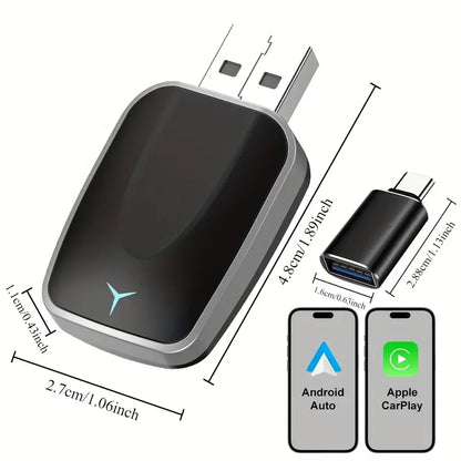 Carplay & Android Auto Wireless USB Adapter YW3439061