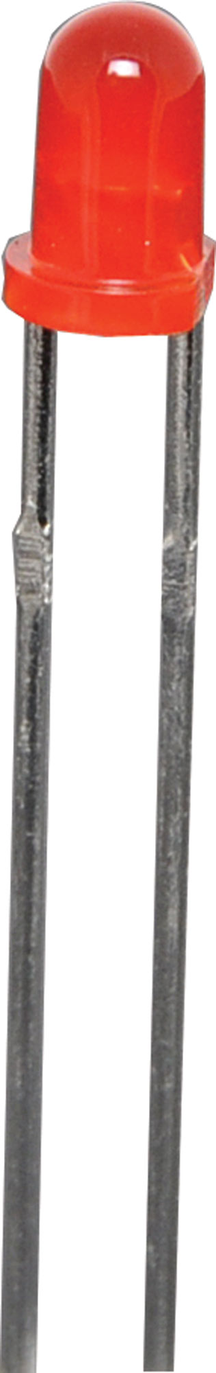 LEDs 2mcd 3mm Red Z0700