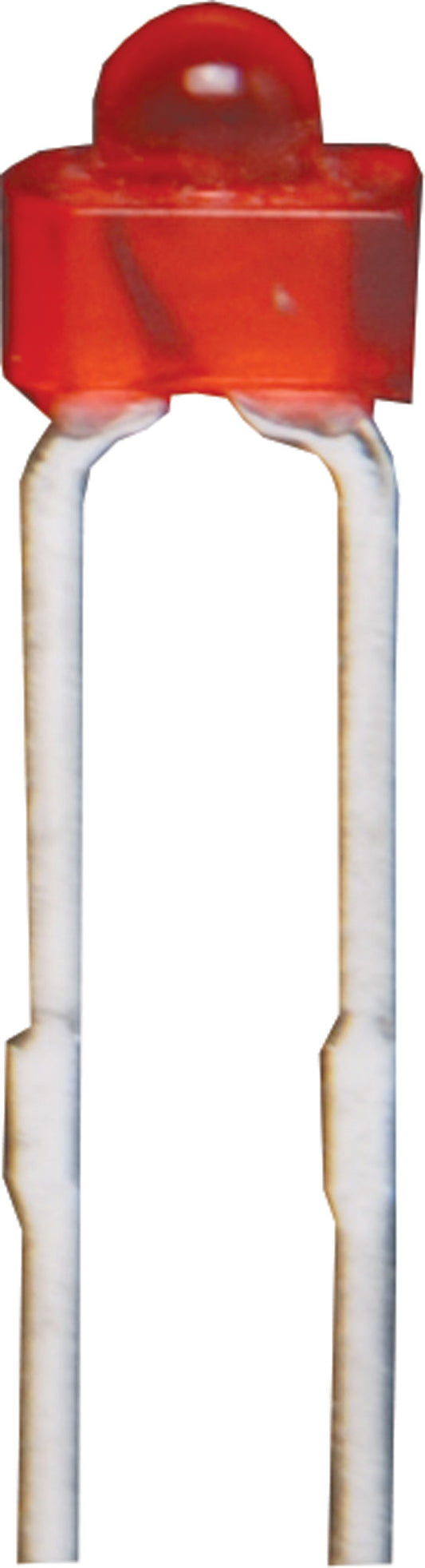 LEDs 0.6mcd 3mm Low Profile Through Panel  Red Z0720