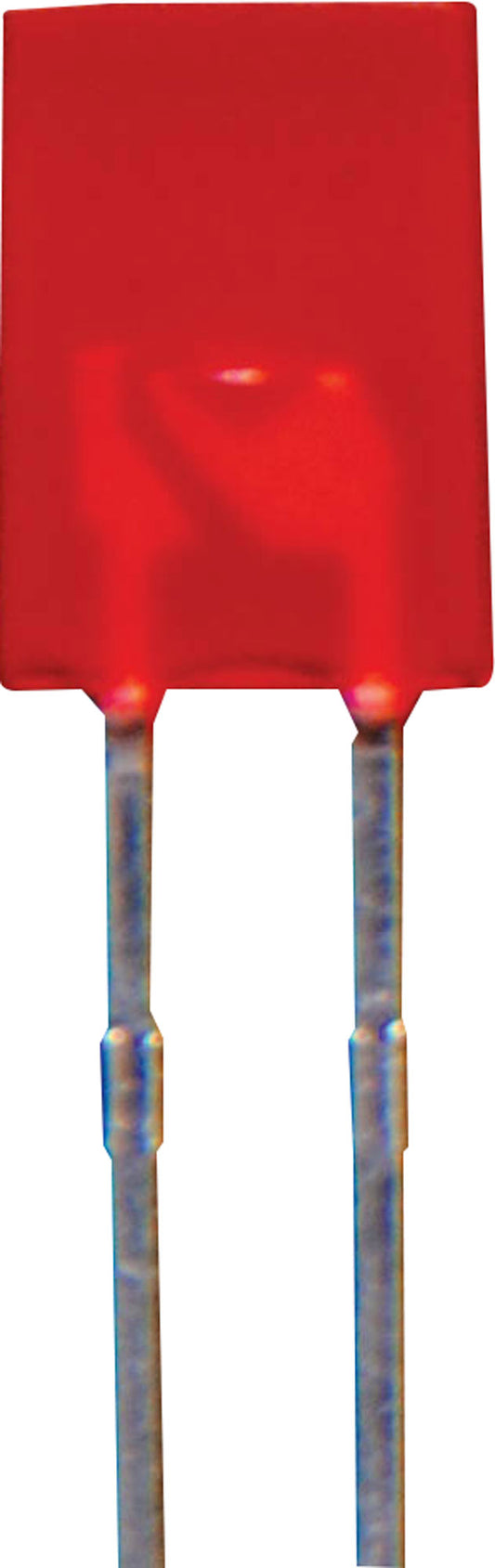 LEDs 1mcd Rectangular 5x2mm Red Z0780