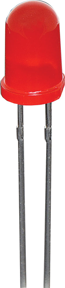 LEDs 9mcd 5mm Red Z0800